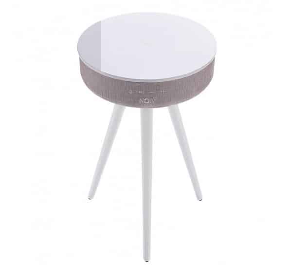 שולחן רמקול + טעינה אלחוטית NOA Sound Box V800W צבע לבן